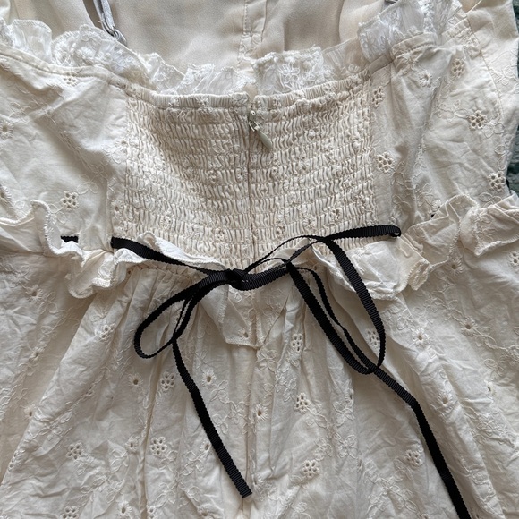🆕 For Love & Lemons Sora eyelet mini dress - Picture 5 of 7